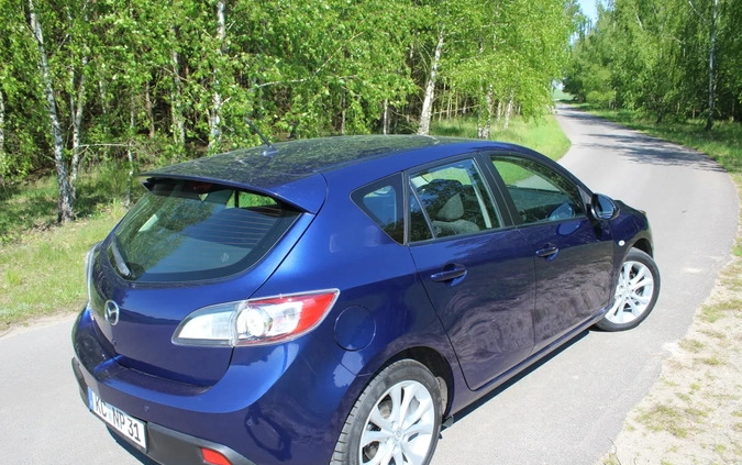 Mazda 3 cena 24500 przebieg: 110653, rok produkcji 2011 z Łęczyca małe 596